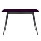 Table AISE rectangulaire, 140x90x75, Prune