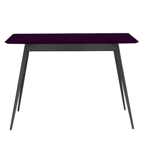 Table AISE rectangulaire de Treku, 140x90x75, Prune