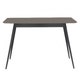 Table AISE rectangulaire, 140x90x75, Vison