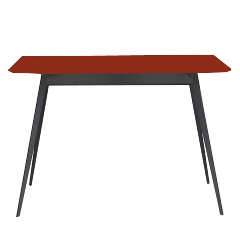 Table AISE rectangulaire de Treku, 210x90x75, Brique