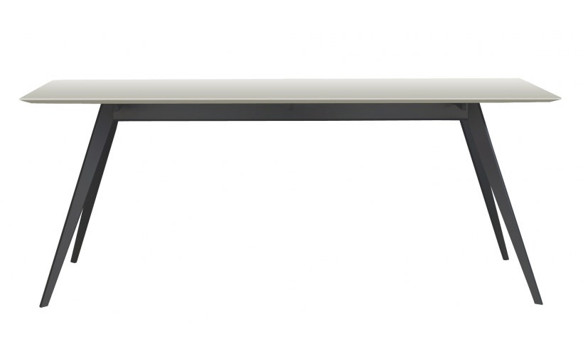 Table AISE rectangulaire de Treku, 210x90x75, Gris clair Table AISE rectangulaire de Treku, 210x90x75, Gris clair