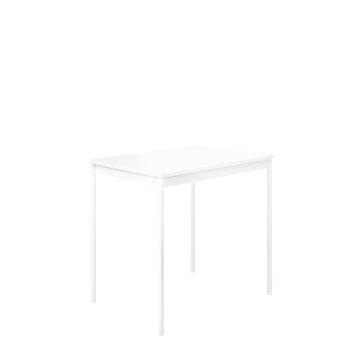 Table BASE de Muuto , 140 x 80 cm, Stratifié / Contreplaqué, Blanc