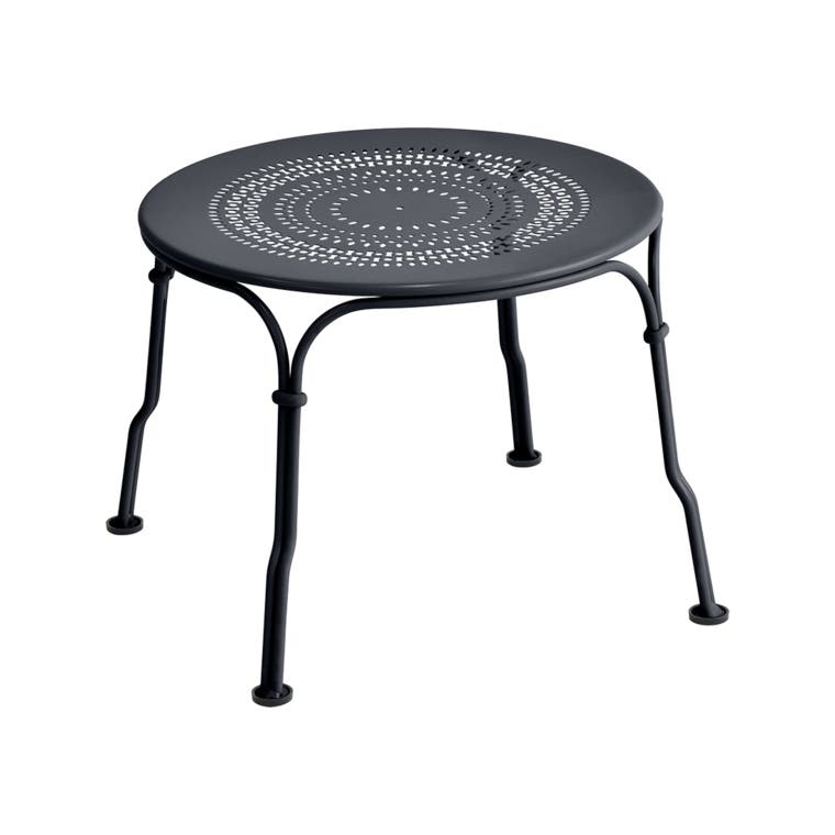 Table basse 1900 de Fermob, Carbone Table basse 1900 de Fermob, Carbone