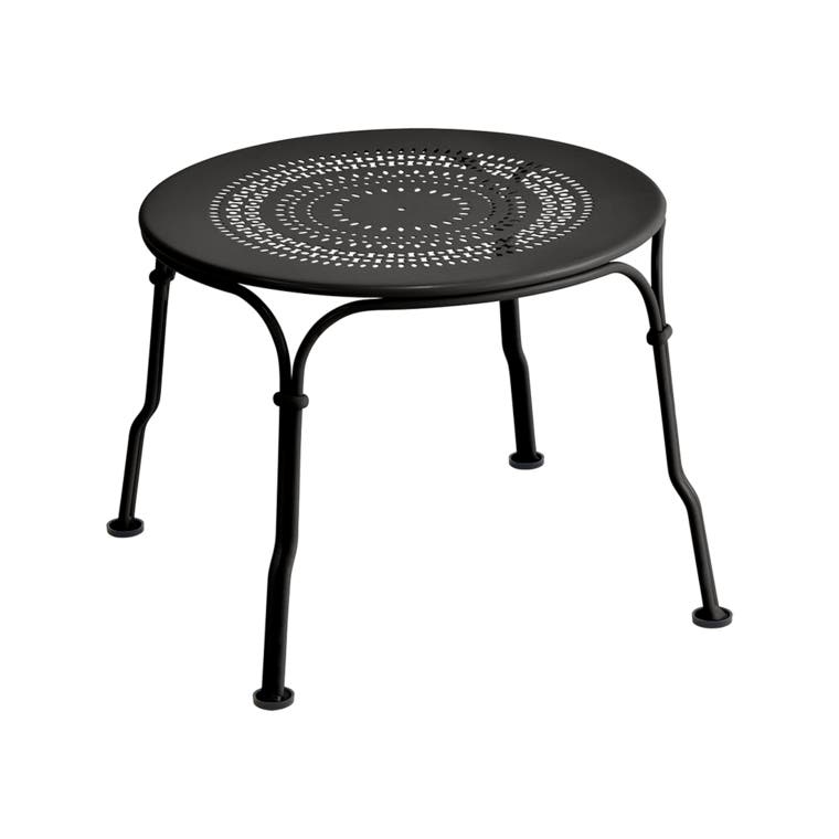 Table basse 1900 de Fermob, Réglisse Table basse 1900 de Fermob, Réglisse
