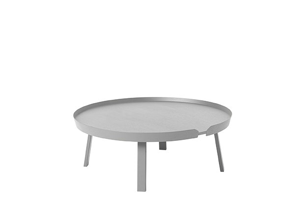 Table basse AROUND de Muuto, Extra Large, Gris Table basse AROUND de Muuto, Extra Large, Gris