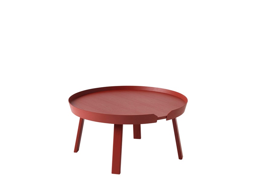 Table basse AROUND de Muuto, Extra Large, Blanc Table basse AROUND de Muuto, Extra Large, Blanc