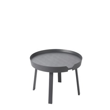 Table basse AROUND de Muuto, Large, Anthracite