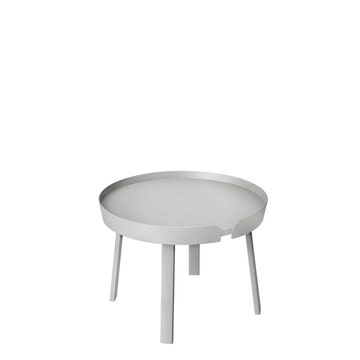 Table basse AROUND de Muuto, Large, Gris