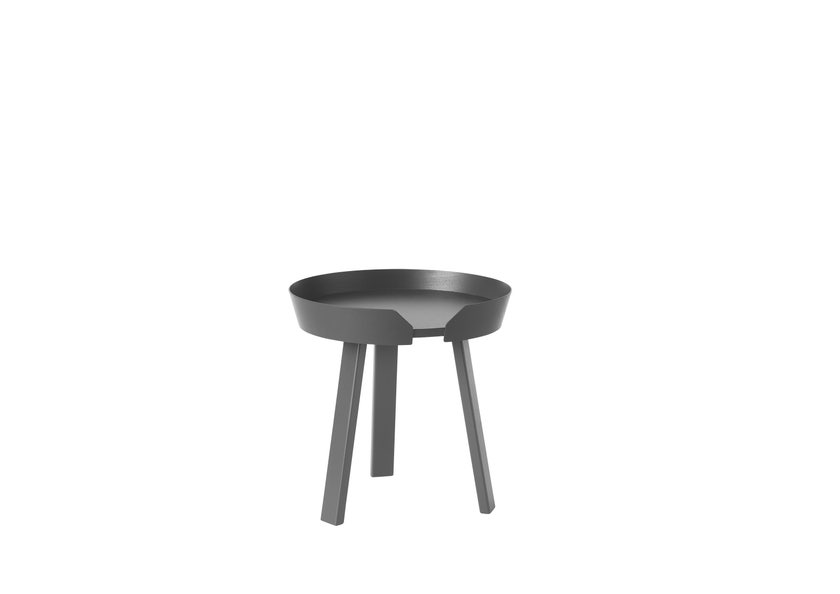 Table basse AROUND de Muuto, Small, Anthracite Table basse AROUND de Muuto, Small, Anthracite