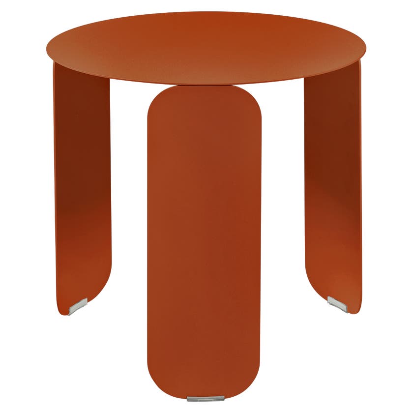 Table basse BEBOP de Fermob, H. 45, Orange confite Table basse BEBOP de Fermob, H. 45, Orange confite