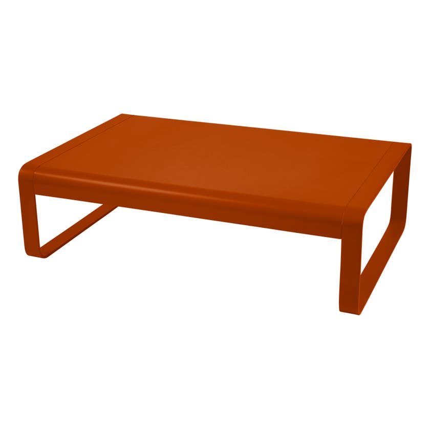 Table basse BELLEVIE de Fermob, Orange confite Table basse BELLEVIE de Fermob, Orange confite