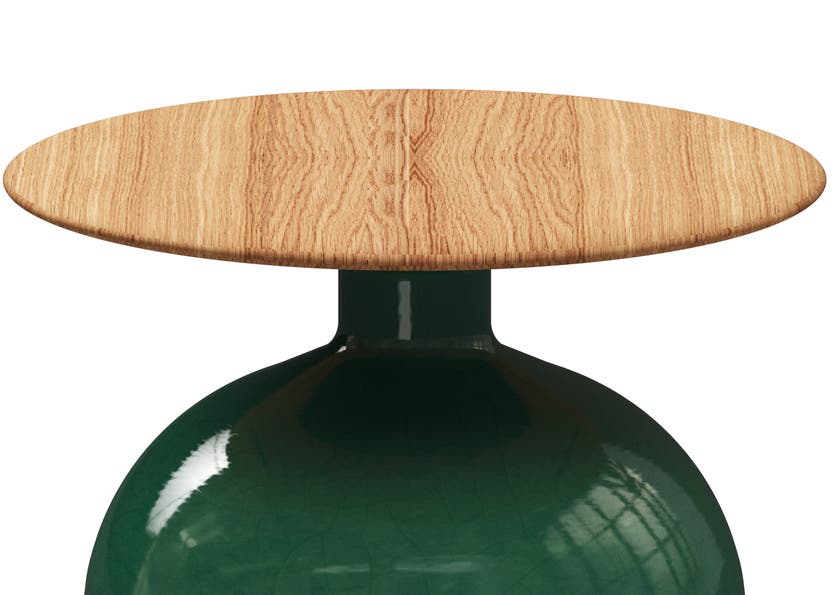 Table Basse BLOW, Emerald, High Table Basse BLOW, Emerald, High