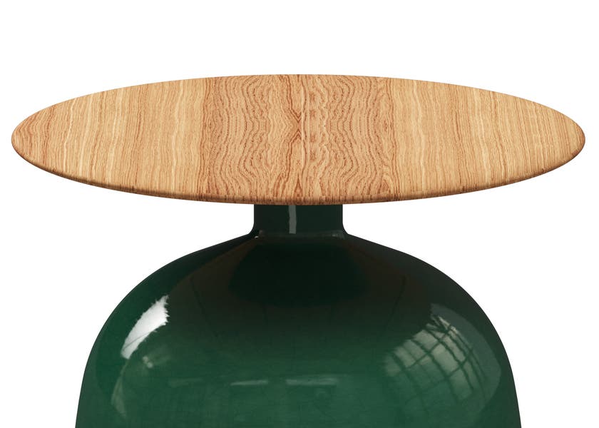 Table Basse BLOW, Emerald, Low Table Basse BLOW, Emerald, Low