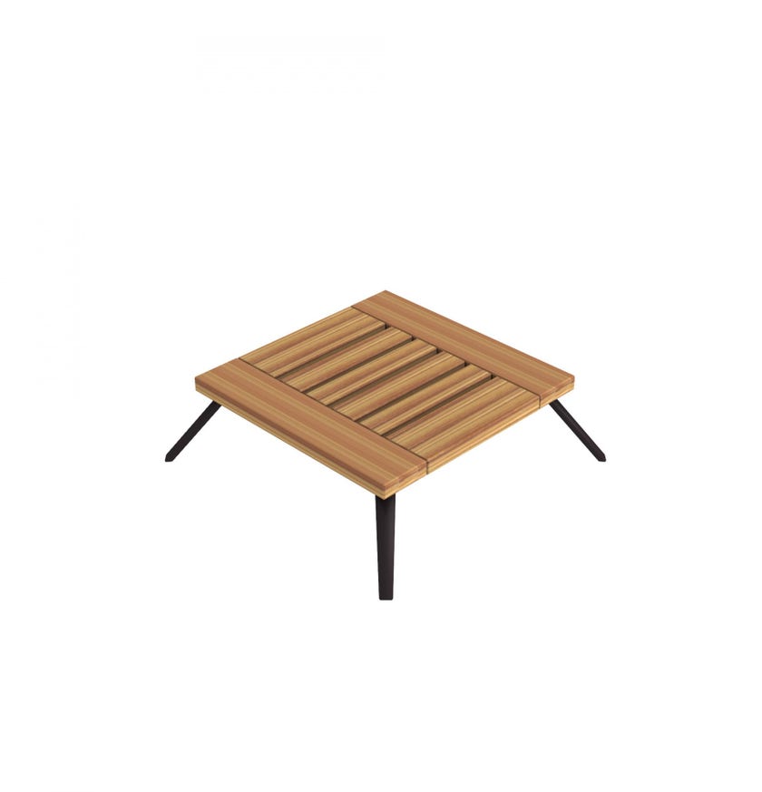 Table basse carrée WELCOME de Unopiu'