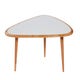 Table basse 50's, Small, Blanc