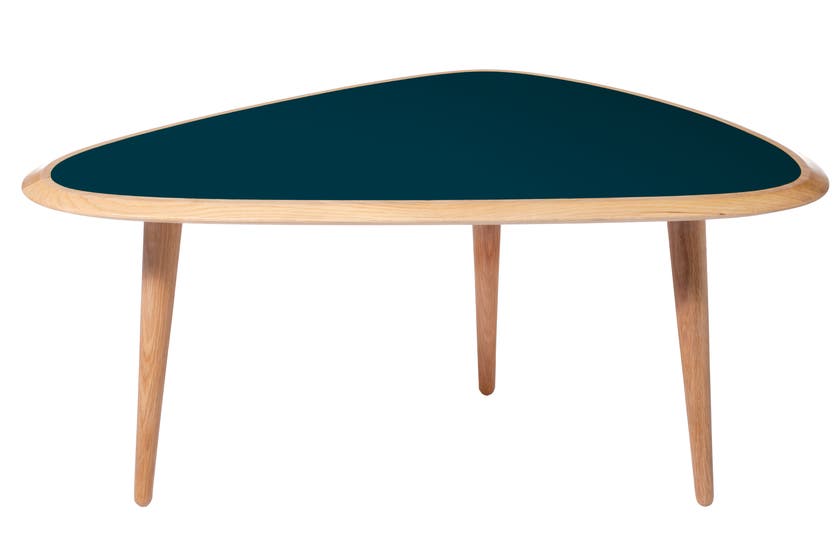 Table basse 50's de RED Edition, Small, Bleu Peacock Table basse 50's de RED Edition, Small, Bleu Peacock