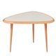 Table basse 50's, Small, Ivoire