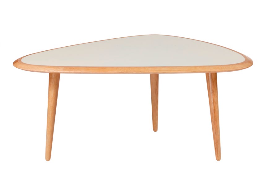 Table basse 50's de RED Edition, Small, Ivoire Table basse 50's de RED Edition, Small, Ivoire