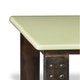 Table basse en pierre de lave céladon atelier