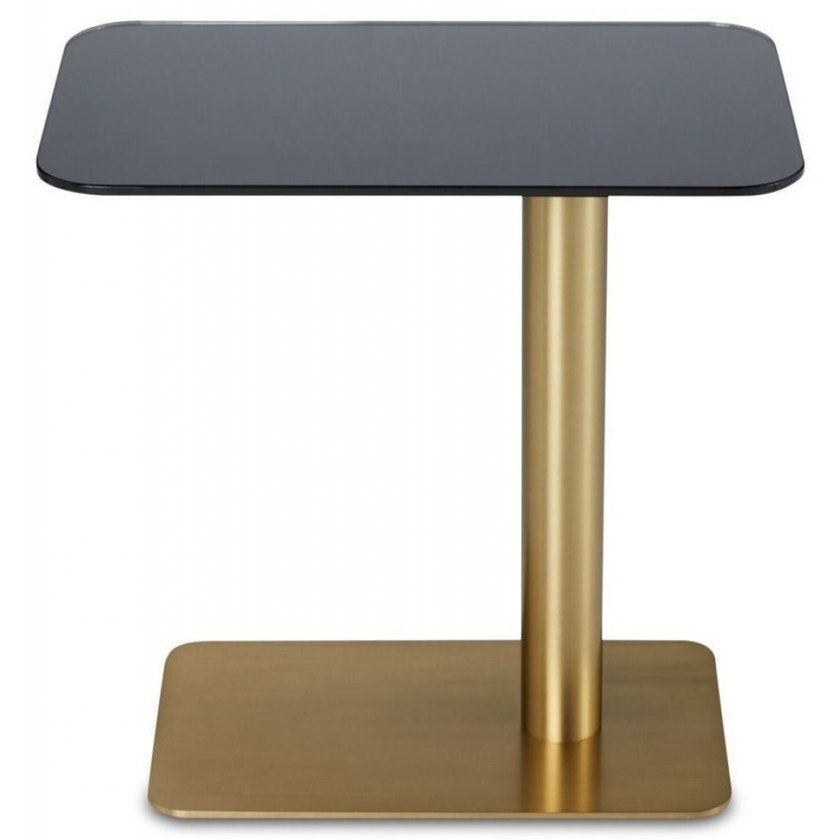 Table basse FLASH RECTANGLE de Tom Dixon, Laiton Table basse FLASH RECTANGLE de Tom Dixon, Laiton