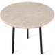 Table basse GROOVE, Medium, Marbre Carrara