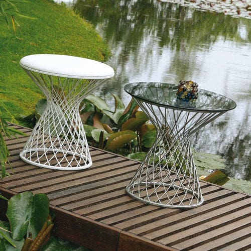 Structure Table basse/Pouf HEAVEN de Emu, blanc Structure Table basse/Pouf HEAVEN de Emu, blanc