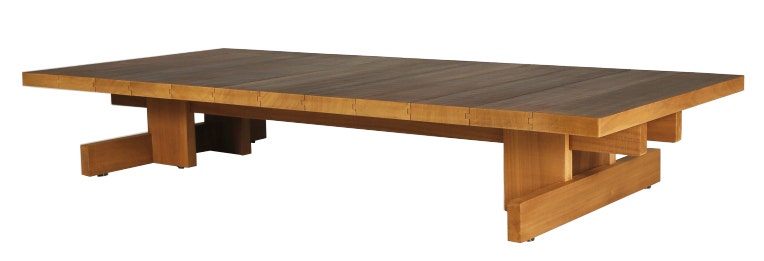 Table basse KOMBINAT en bois d'Ayous, 200x70 Table basse KOMBINAT en bois d'Ayous, 200x70