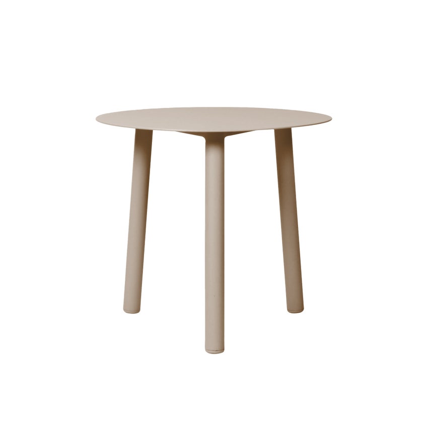 Table basse LILO, Ø.45 x H.44, Taupe