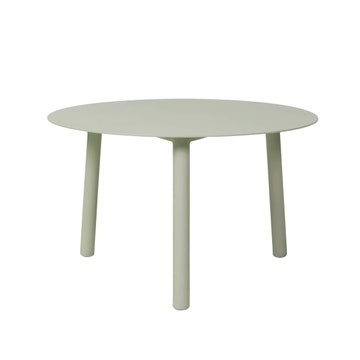 Table basse LILO Ø60 x H.36, Sage green