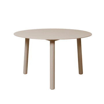 Table basse LILO, Ø.60 x H.36, Taupe
