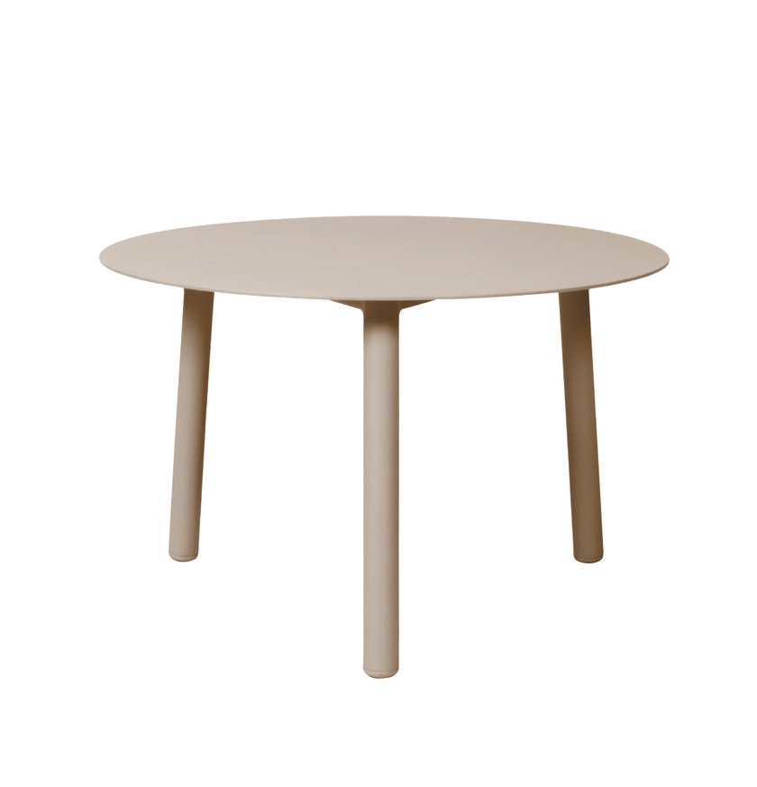 Table basse LILO, Ø.60 x H.36, Taupe
