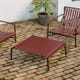 Table basse PALISSADE de Hay, Iron red