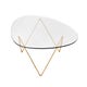 Table basse PEDRERA, Laiton