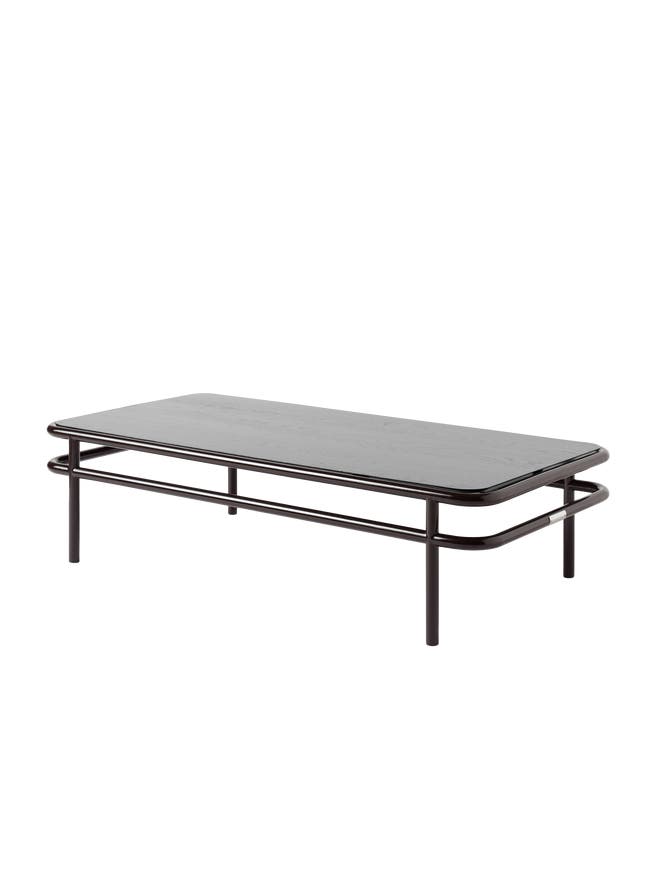 Table basse rectangulaire UD, Chêne noir, Brun noir Table basse rectangulaire UD, Chêne noir, Brun noir