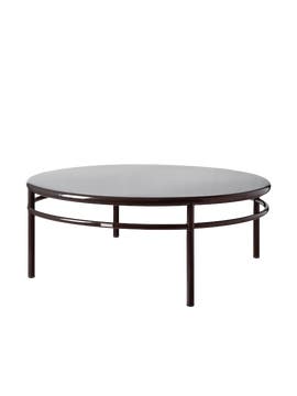 Table basse ronde T37, Ø 120 cm, Brun noir Table basse ronde T37, Ø 120 cm, Brun noir