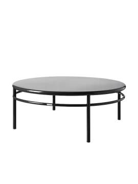 Table basse ronde T37, Ø 120 cm, Noir foncé Table basse ronde T37, Ø 120 cm, Noir foncé