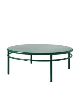 Table basse ronde T37, Ø 120 cm, Vert mousse Table basse ronde T37, Ø 120 cm, Vert mousse