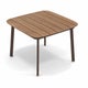 Table basse SHINE, Marron d'Inde