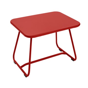 Table basse SIXTIES de Fermob piment