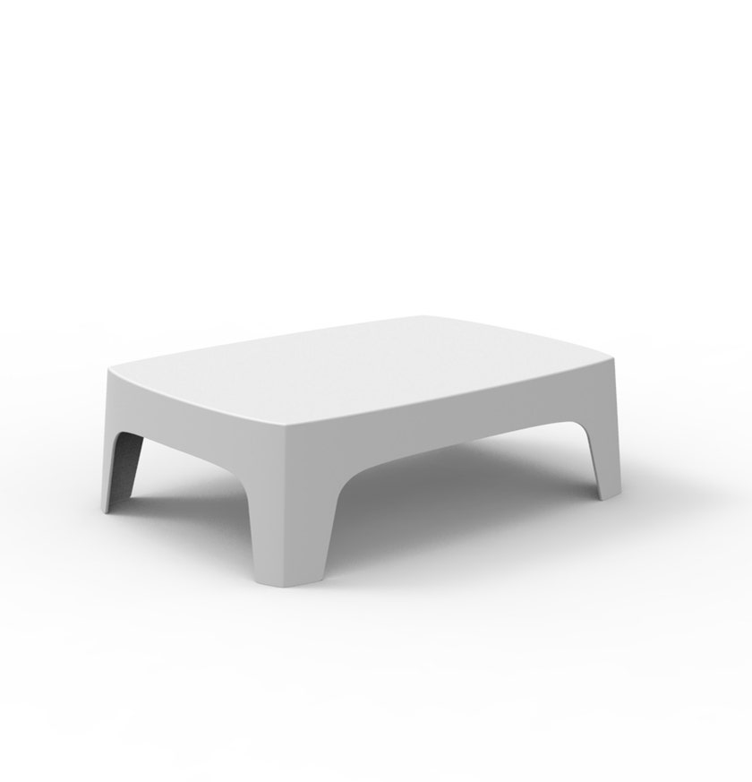 Table basse SOLID de Vondom, Blanc