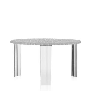 Table basse T-TABLE de Kartell, H.36, cristal