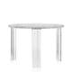 Table basse T-TABLE de Kartell, H.44, cristal