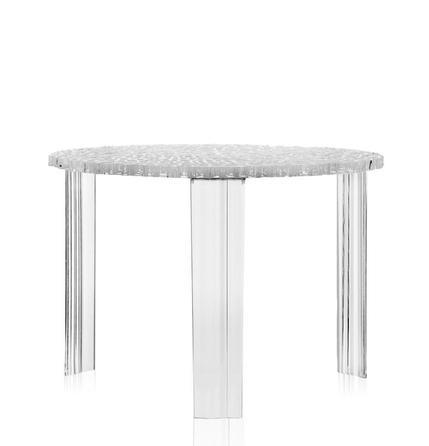 Table basse T-TABLE de Kartell, H.44, cristal