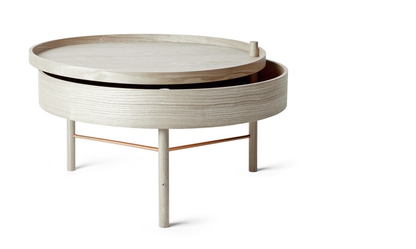 Table basse TURNING de Audo Copenhagen, Blanc Table basse TURNING de Audo Copenhagen, Blanc
