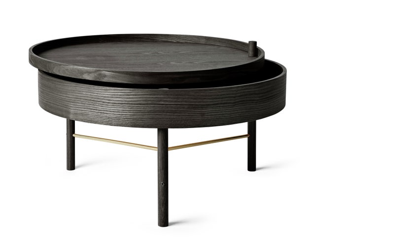 Table basse TURNING de Audo Copenhagen, Noir Table basse TURNING de Audo Copenhagen, Noir
