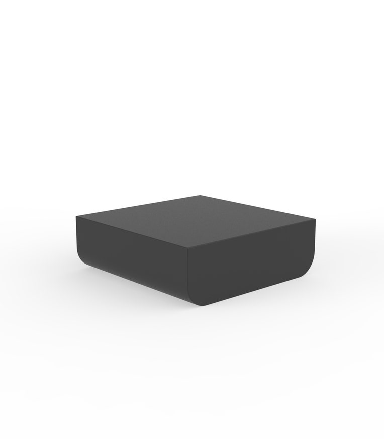 Table basse ULM de Vondom, Anthracite Table basse ULM de Vondom, Anthracite