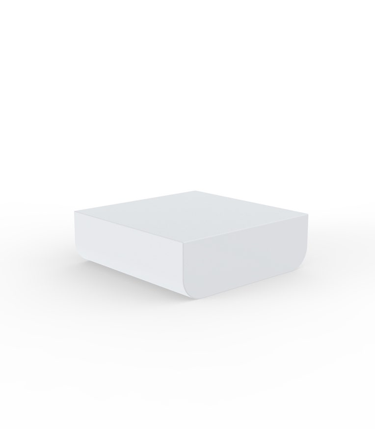 Table basse ULM de Vondom, Blanc Table basse ULM de Vondom, Blanc