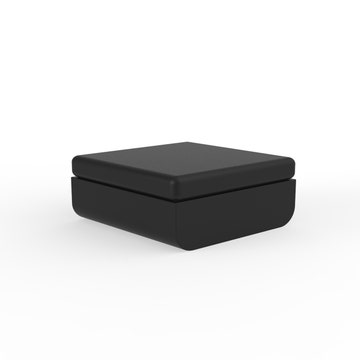 Table basse ULM de Vondom, Noir