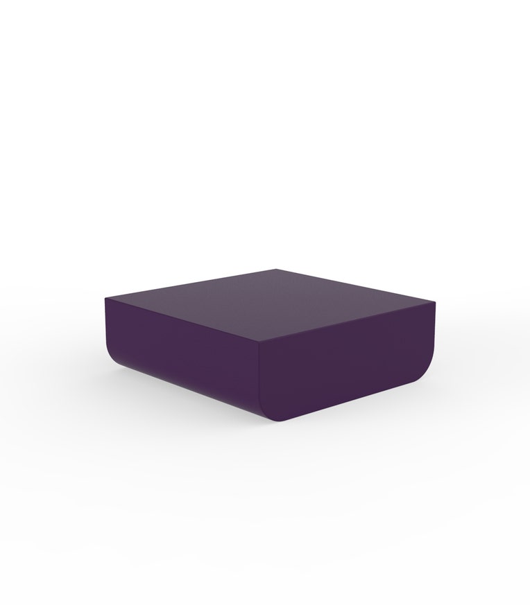 Table basse ULM de Vondom, Violet Table basse ULM de Vondom, Violet