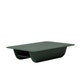 Table basse WING de Woak, 120 x 50 cm, Chêne teinté vert